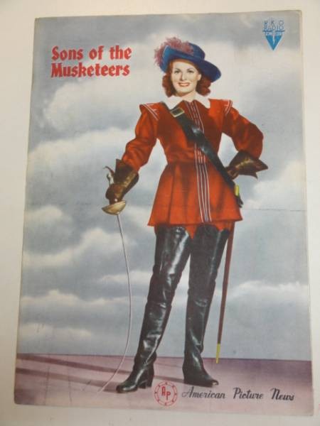 25326 Maureen O'Hara Swordsman Daltanian pamphlet