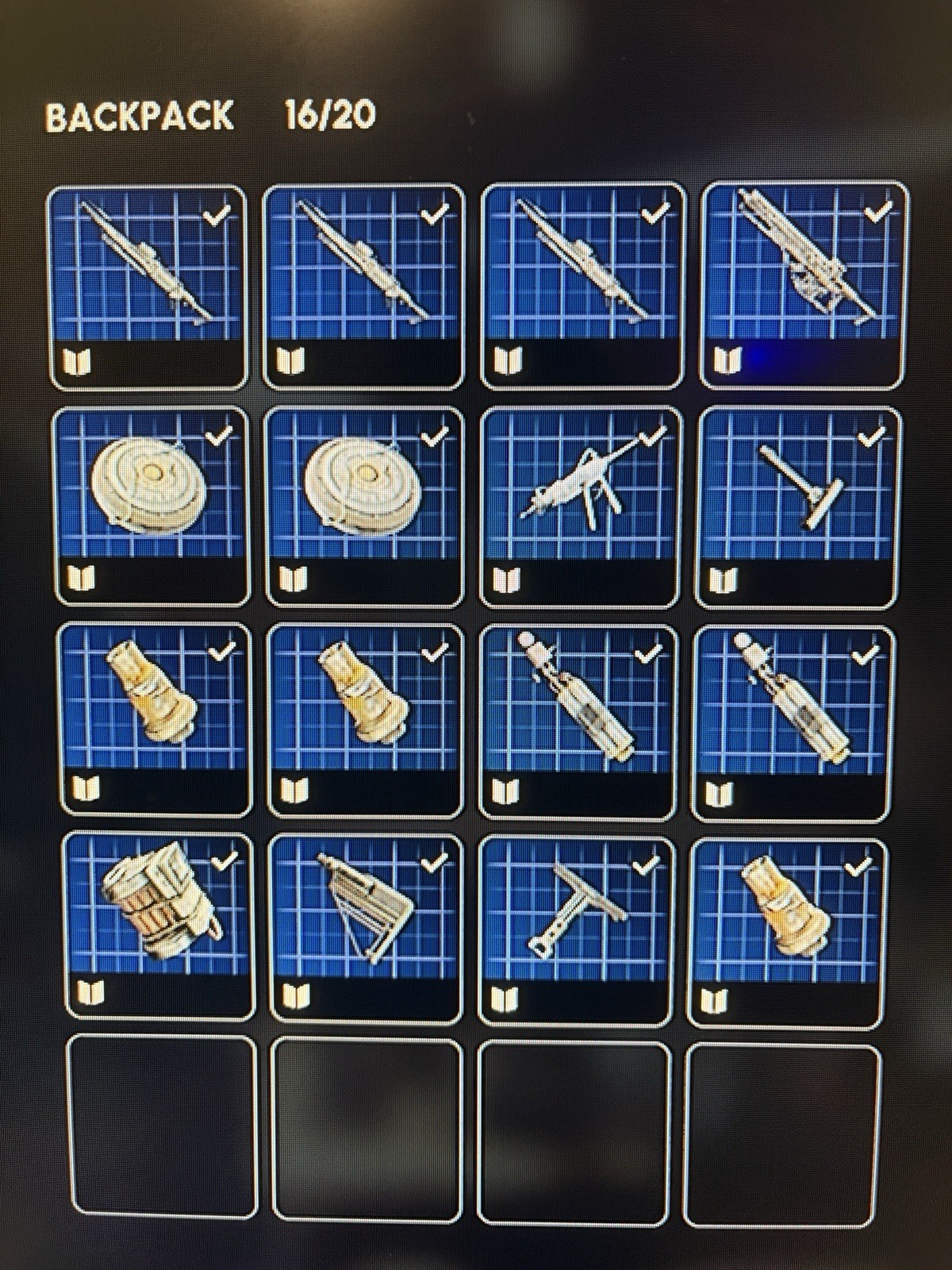 ChainMonsters Backpack Items Virtual Asset Collection Game Item Asset Inventory