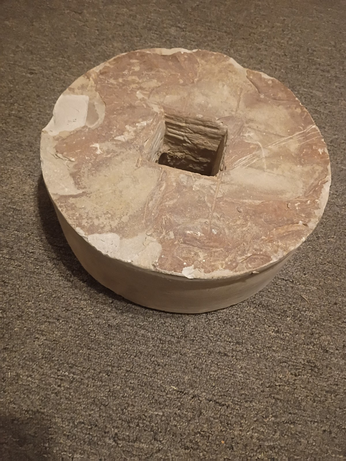 antique Stone Grinding Wheel 