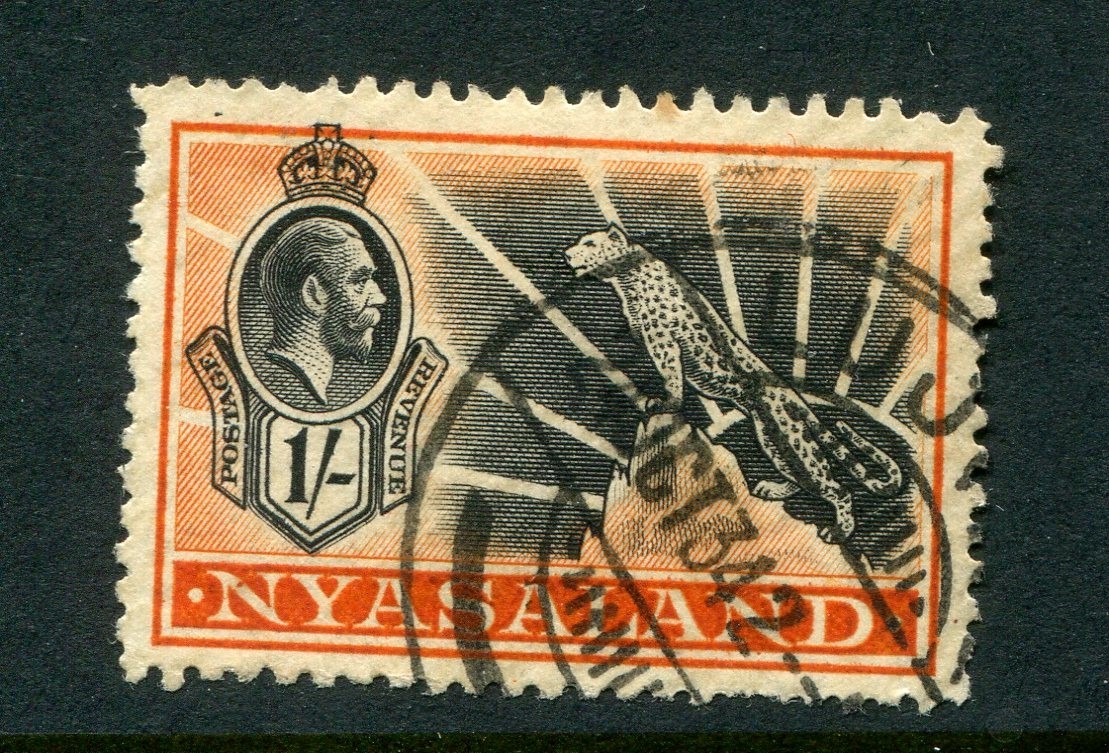 Nyasaland #48 George V 1 Sh. [Used]