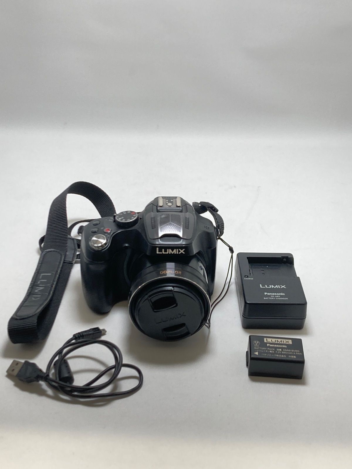 Panasonic LUMIX DMC-FZ70 Digital Camera with Battery Charger and Cable