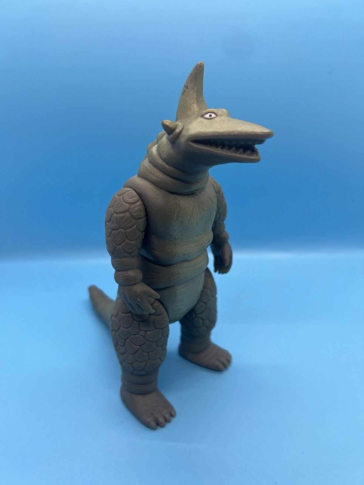 Vintage Bootleg Ultraman Telesdon Super Dinosaur Kaiju Figure Toy Godzilla 6"