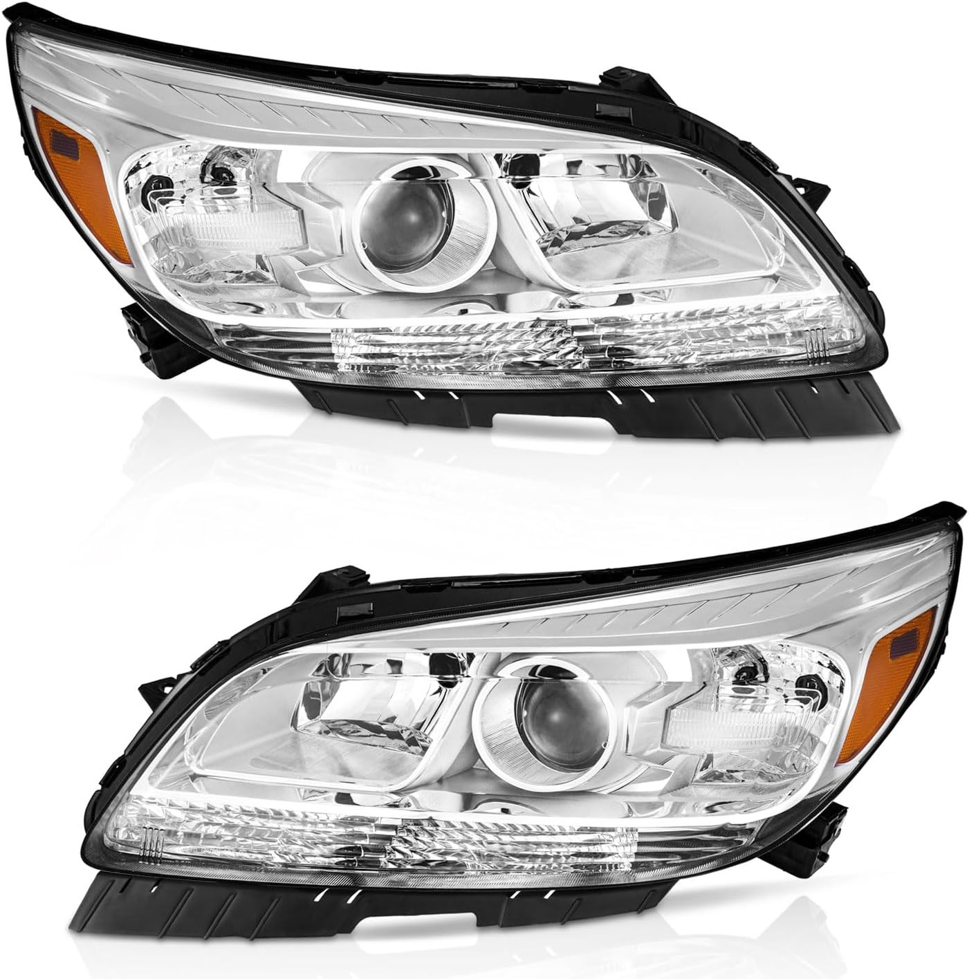 Headlights for 2013-2014 Malibu Eco / 2013-2015 Chevy Malibu (LT, LTZ) Replaceme