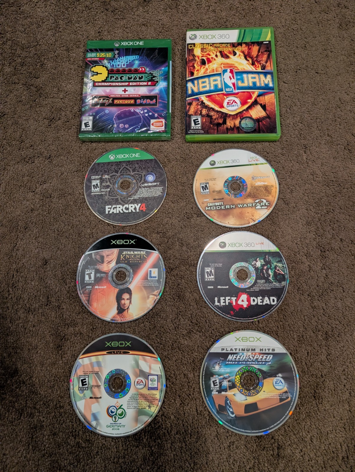 Assorted Xbox 8 game lot | Read Description