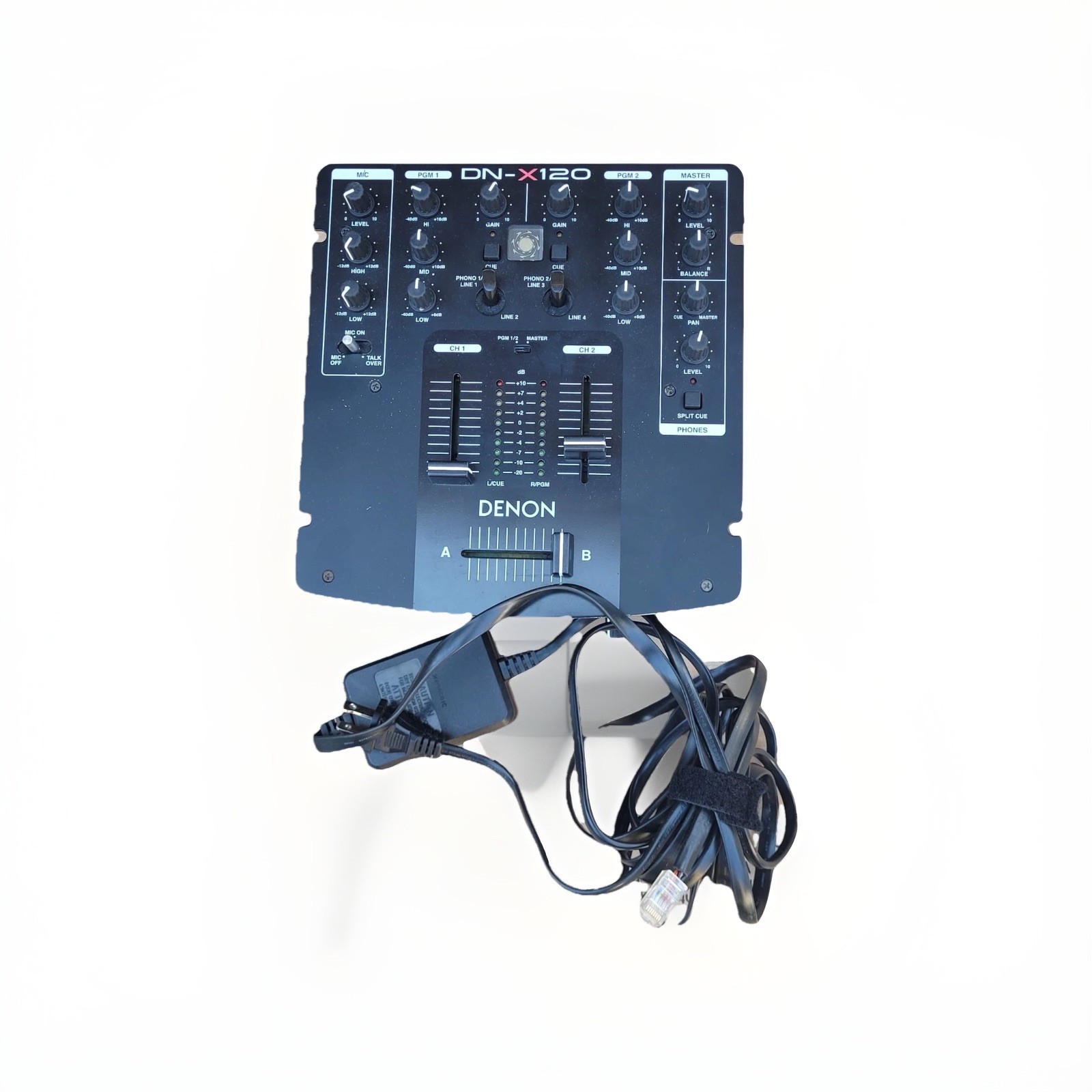 Denon Dn-X 120 DJ mixer  In Good Working Condition With Power Adapter