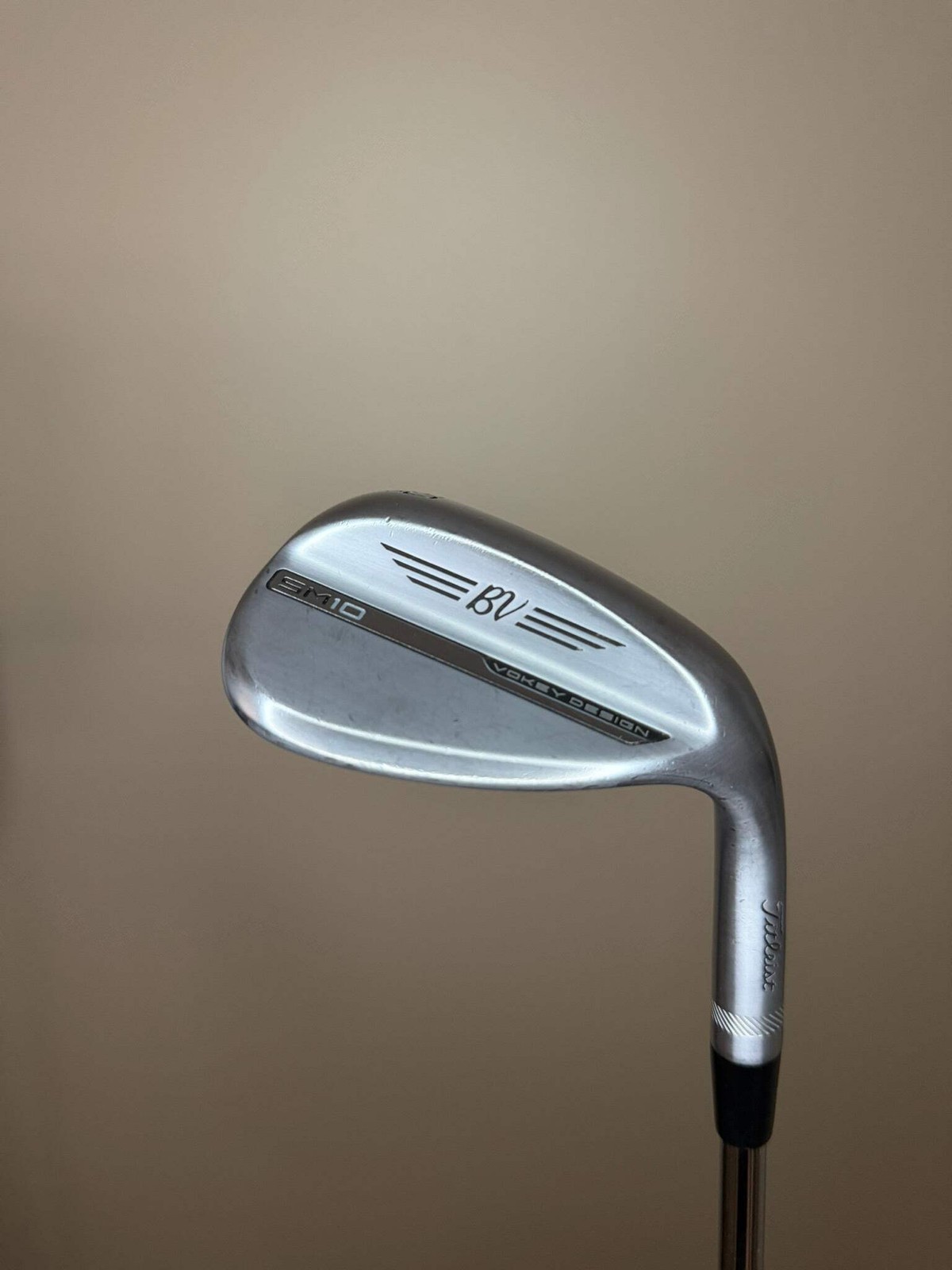 Titleist Vokey SM10 Tour Chrome Lob Wedge 60° / 10S Wedge Flex 35″ NICE