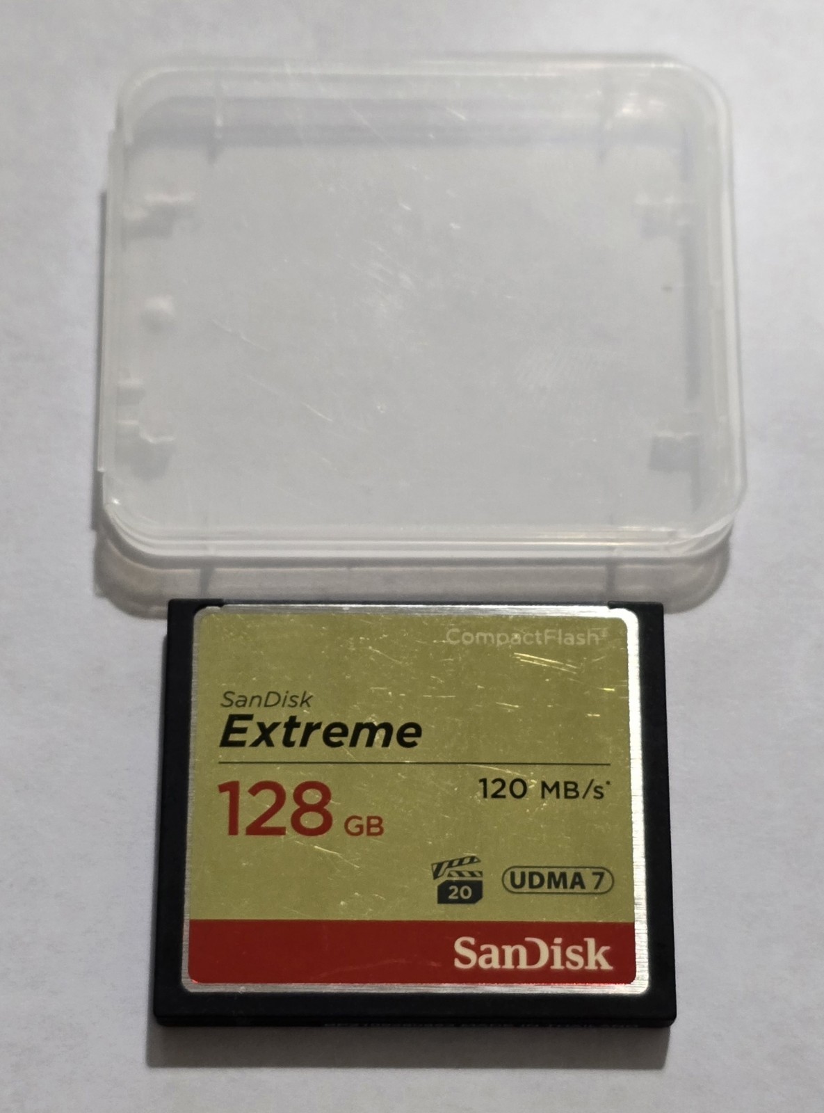 SanDisk 128GB Extreme CompactFlash CF Memory Card