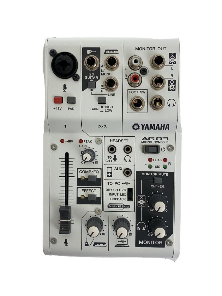 YAMAHA MIXER AG03 WEBCASTING Used