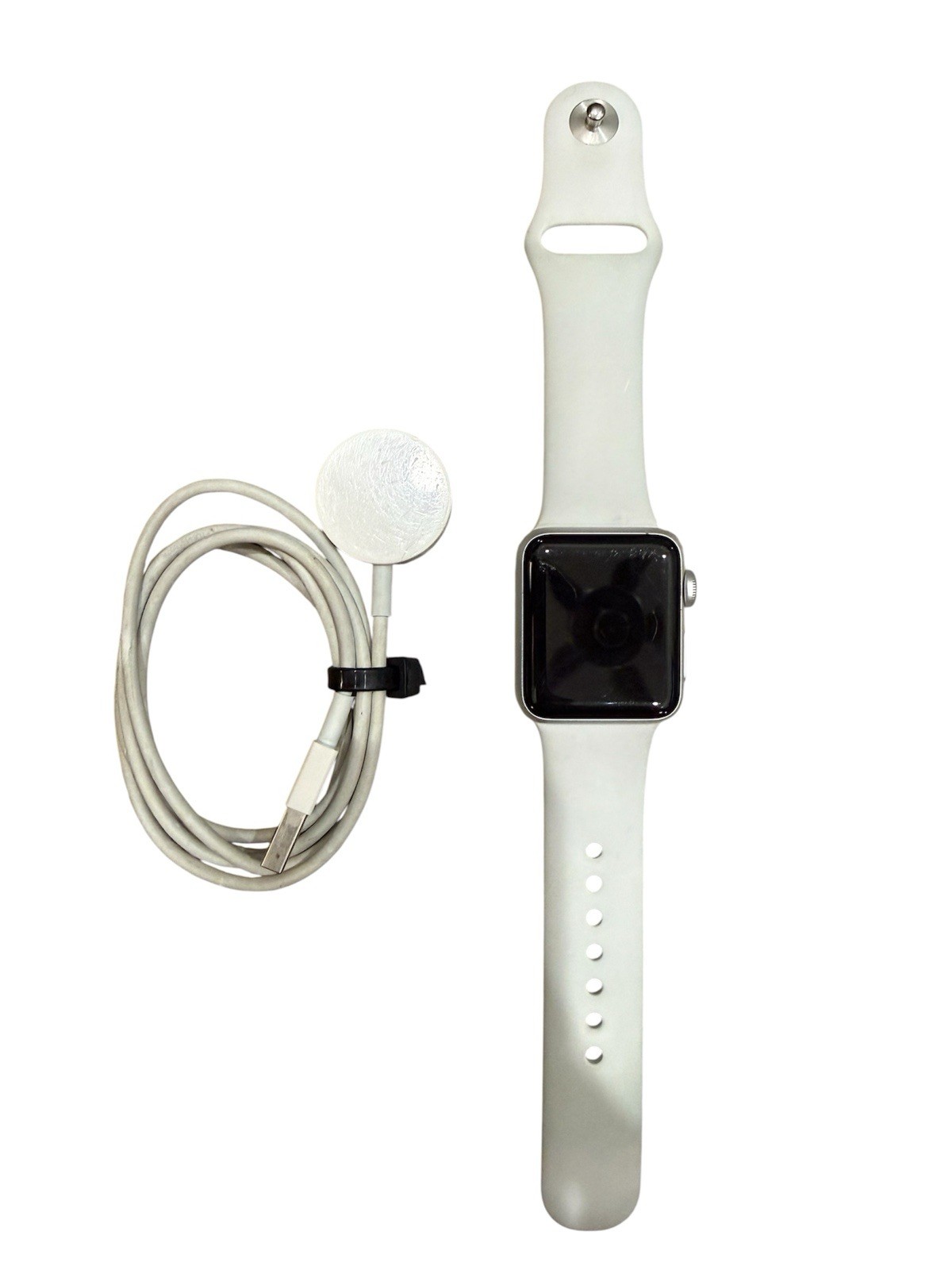 Apple Series 3 38mm Silver Aluminum Case Smart Watch - (MQKU2LL/A)