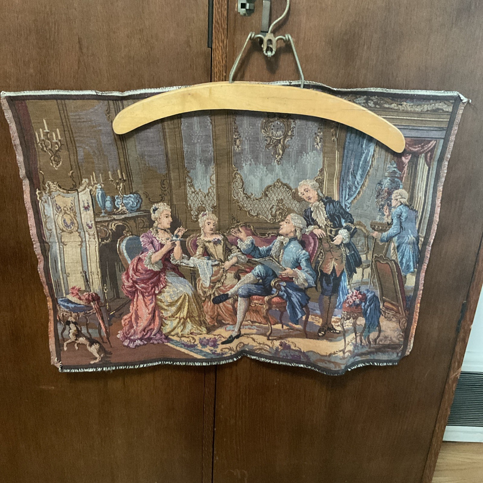 French Tapestry Rococo Style Likely From The Early 20th Century Home Decor