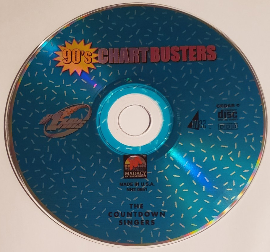 USED CD ONLY -90's Chart Busters - The Countdown Singers #1 Hits ***33% off 2+