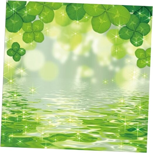  Saint Patrick Backdrops St Patricks Day Decorations Shiny Spring Lucky 5x5ft