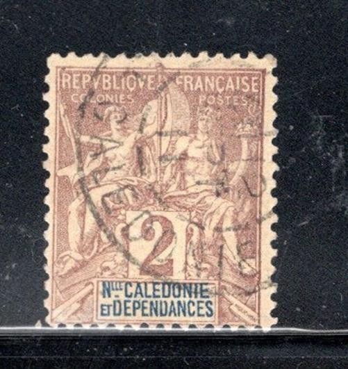 FRANCE FRENCH  NEW CALEDONIA DEPENDANCES STAMPS USED LOT  62721