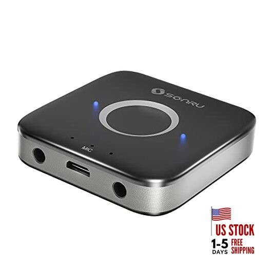  Bluetooth Aux Adapter, Bluetooth 5.0 Receiver Car Adapter Aux Bluetooth Audio 