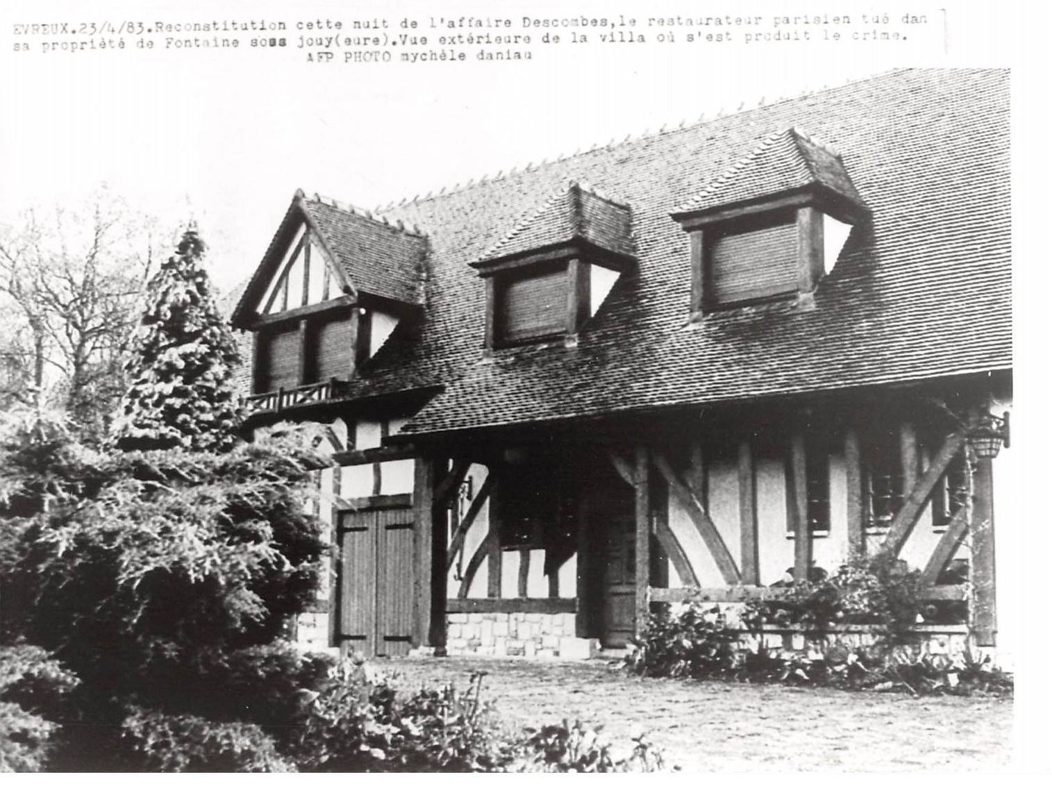 Press Photo AM21129 Approximately 24X18 Cm Evreux Reconstruction Descomb Case