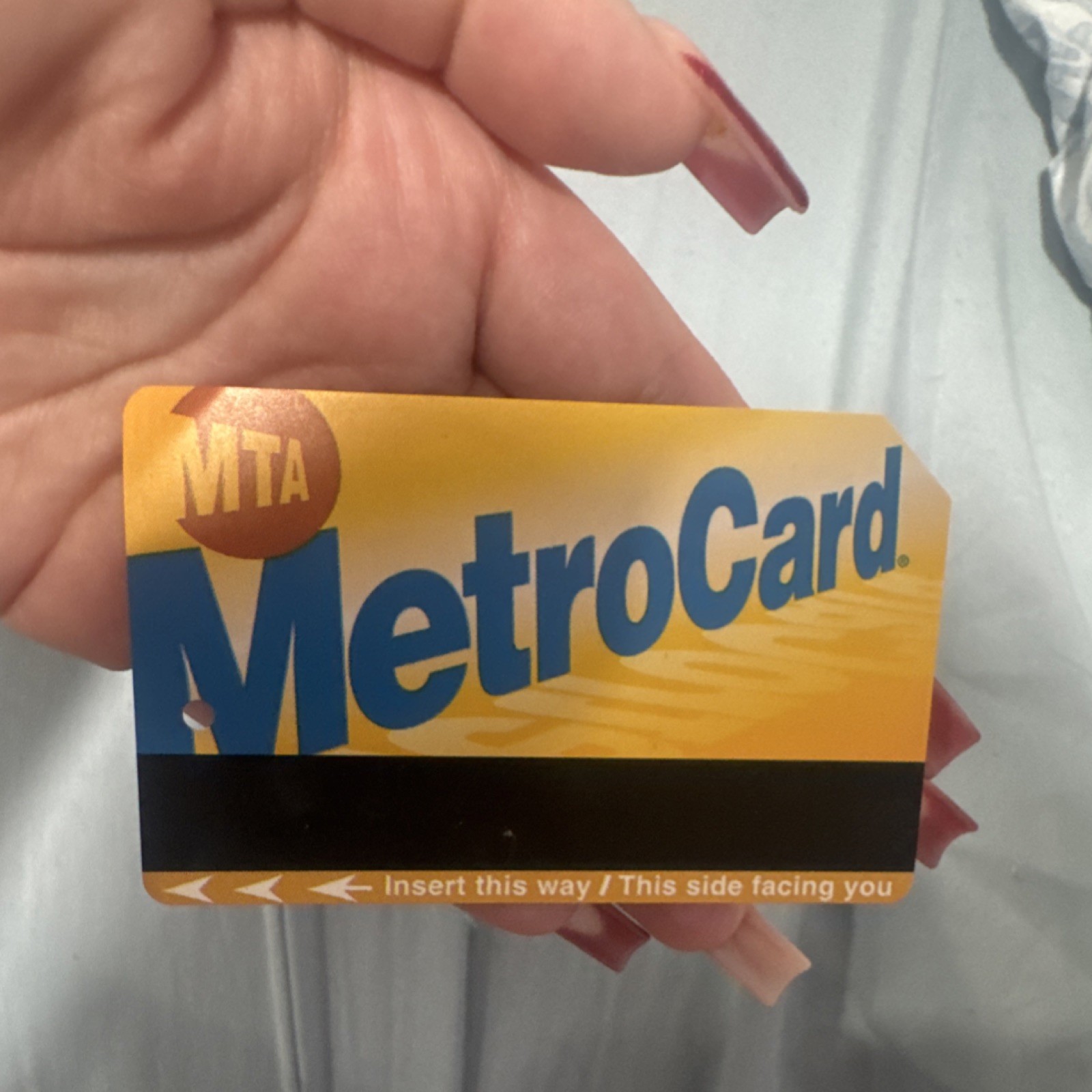MTA MetroCard New York City Transit Fare Card Exp 12/31/24 M1519