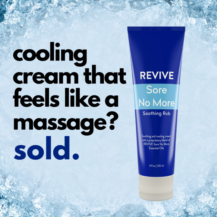 Sore No More Soothing Rub by Revive - New 100%