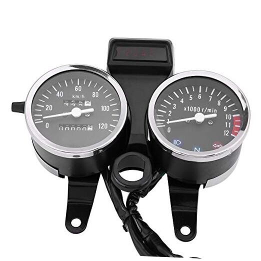 for Dirt Bike Speedometer mph Motorcycle Modified Tachometer,LED Accessories 