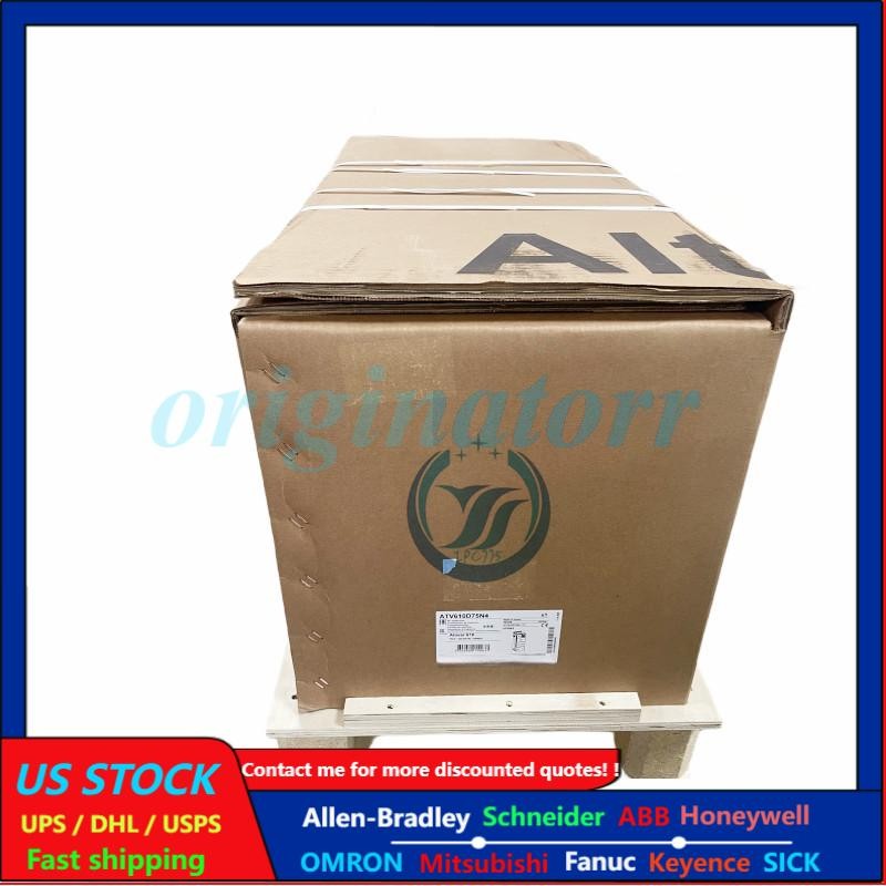 For NEW Schneider ATV610D75N4 frequency converter Original and authent 75KW