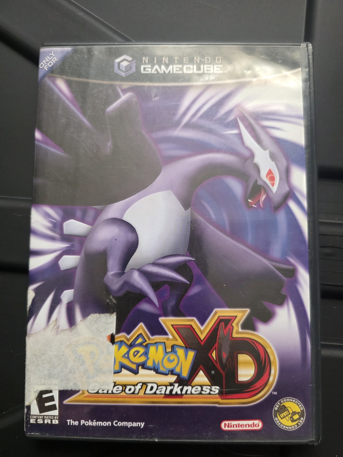 Nintendo GameCube Pokémon XD: Gale of Darkness case, game. 