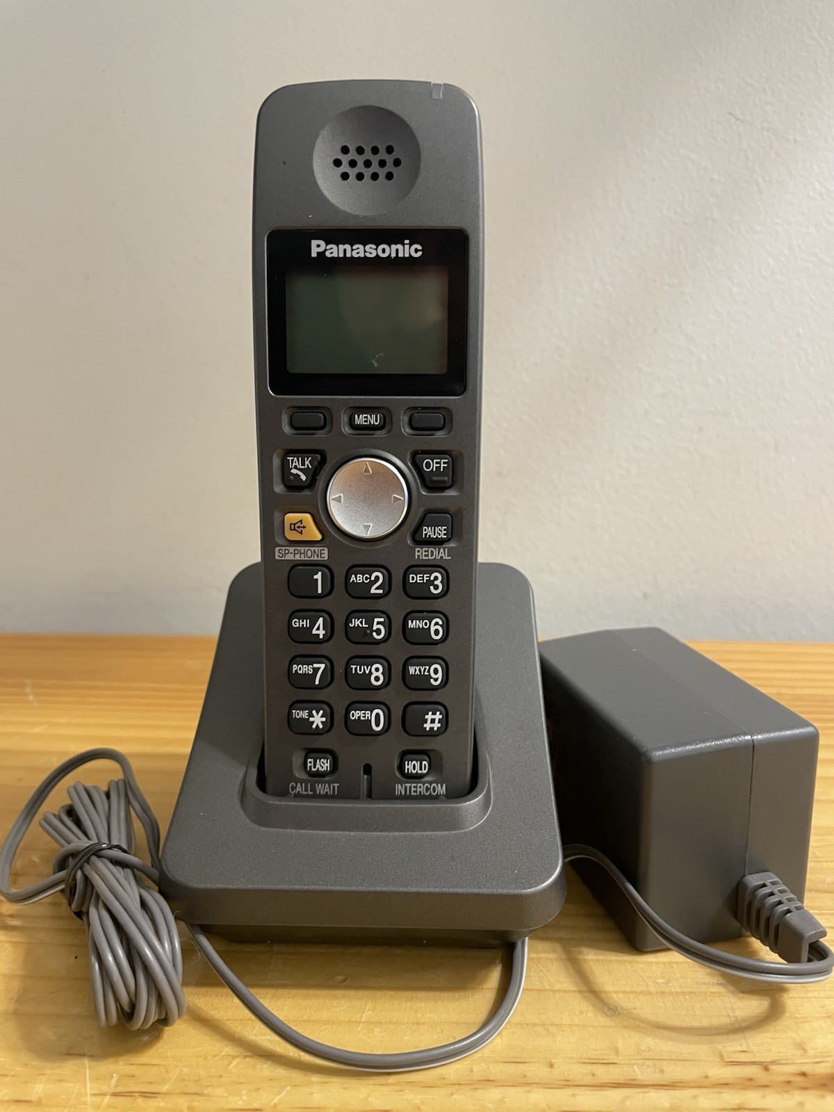 Panasonic KX-TGA600B 5.8GHz Cordless Handset Phone w/ PQLV30054ZAB Charging Base