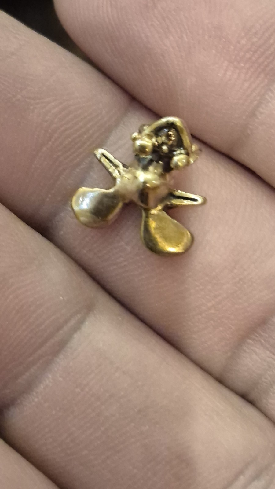 Pre-columbian Gold Frog Pendant