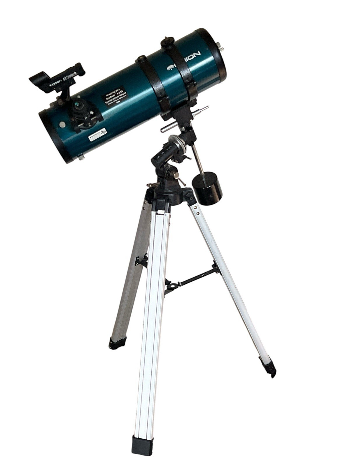 Orion StarBlast 4.5 Equatorial Telescope With EZ Finder 2 + Tripod Untested
