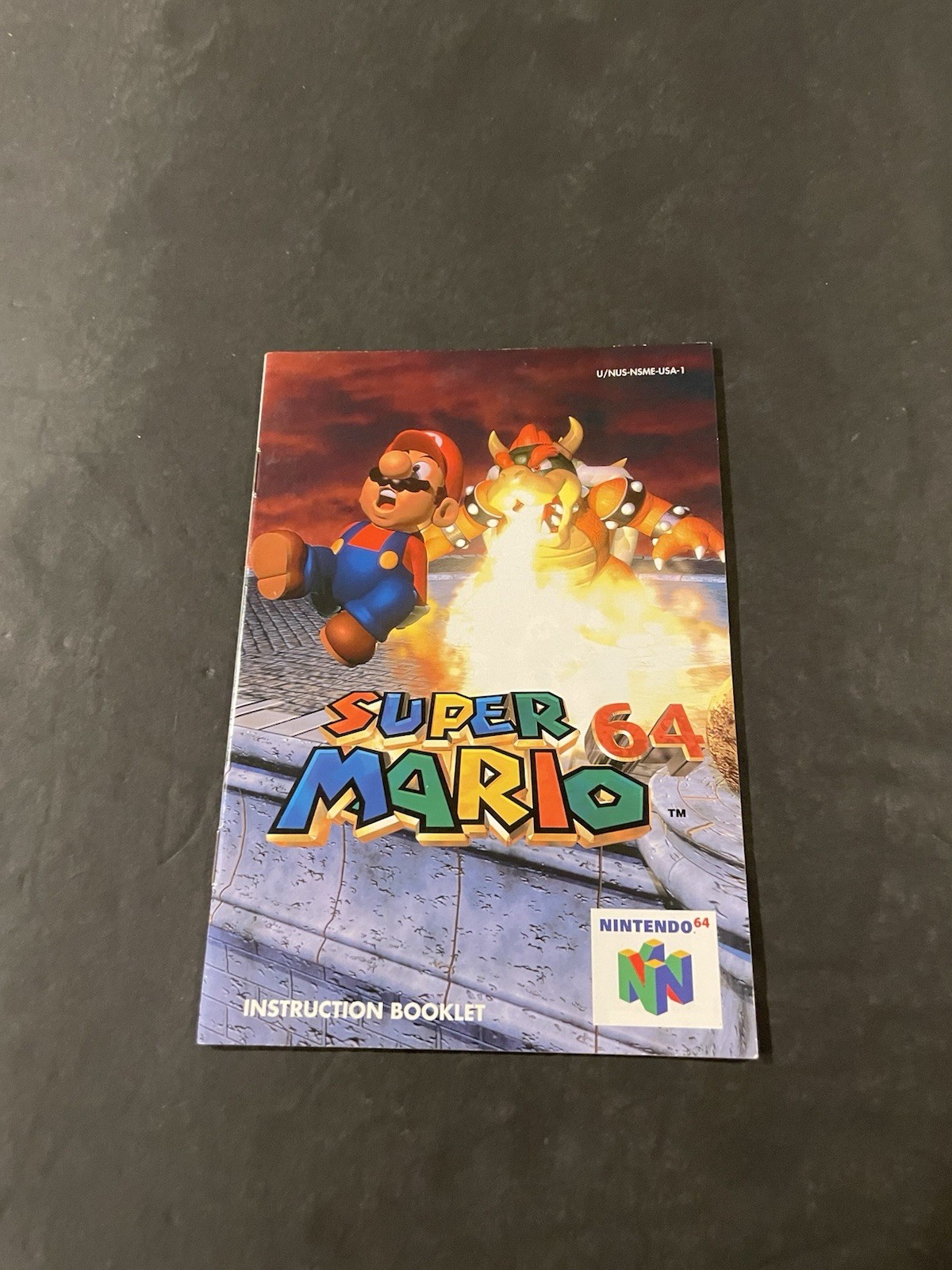 N64 super mario 64 Manual