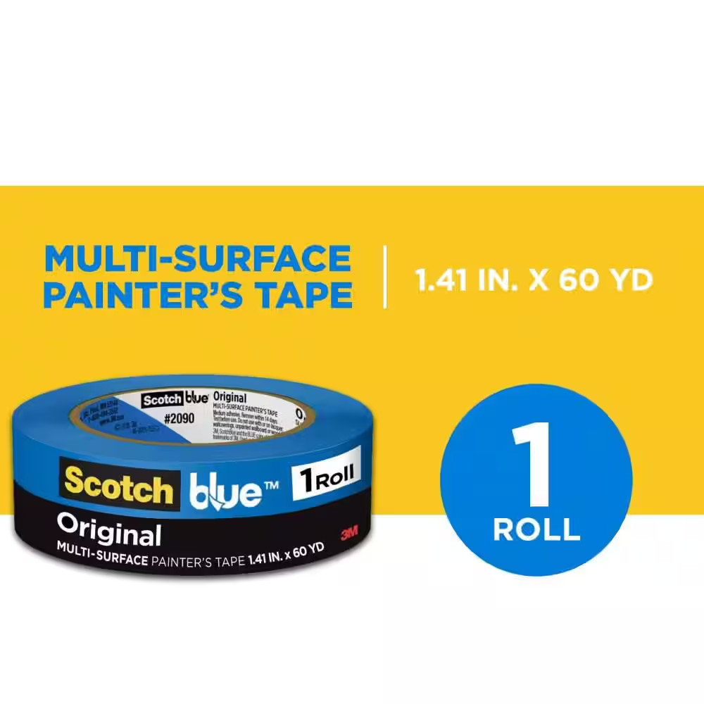 Scotchblue 1.41 In. X 60 Yds. Original Multi-Surface Painter'S Tape