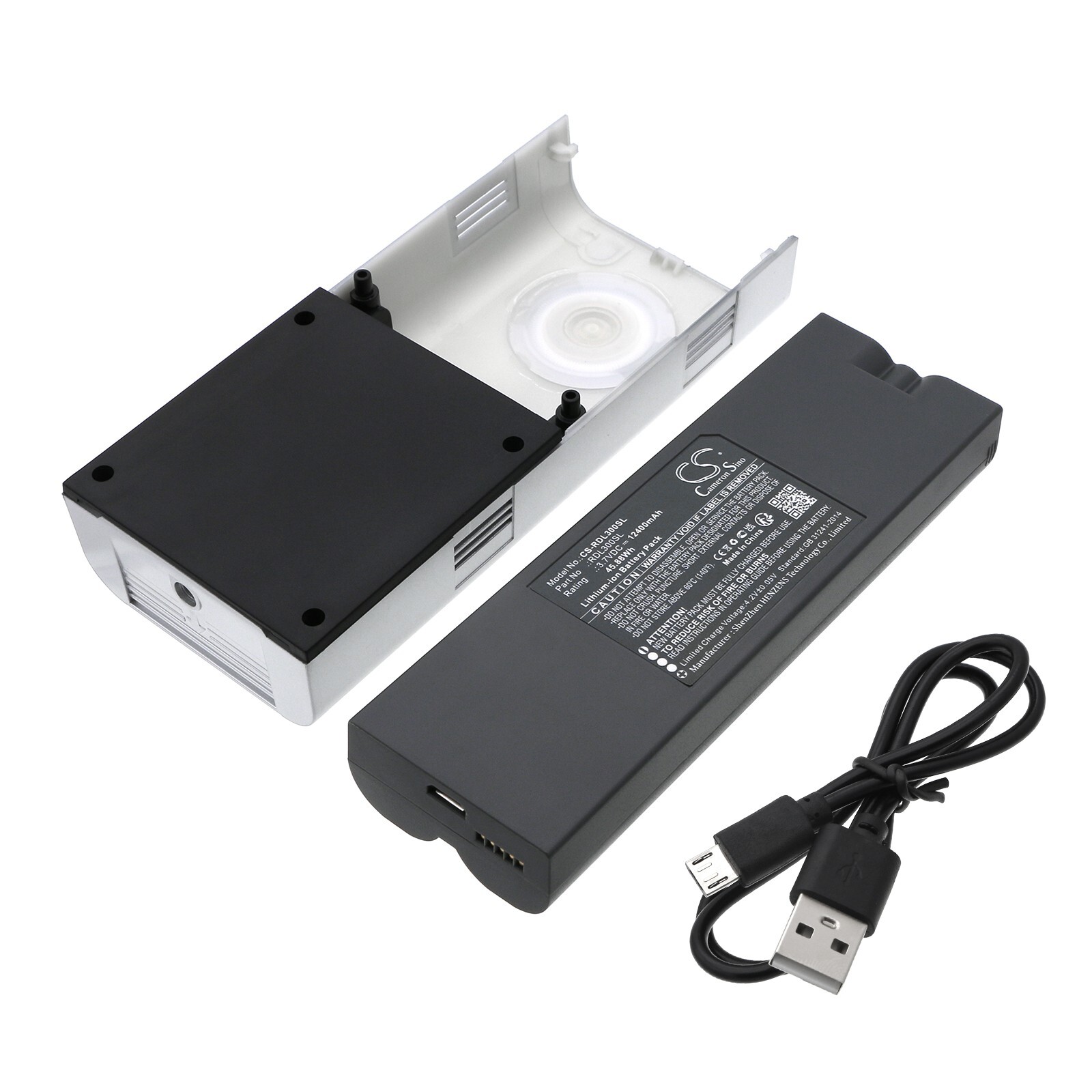 BATTERIE 12400mAh Type V4 For Ring Video Doorbell Video Doorbell, 3, 3+, 4