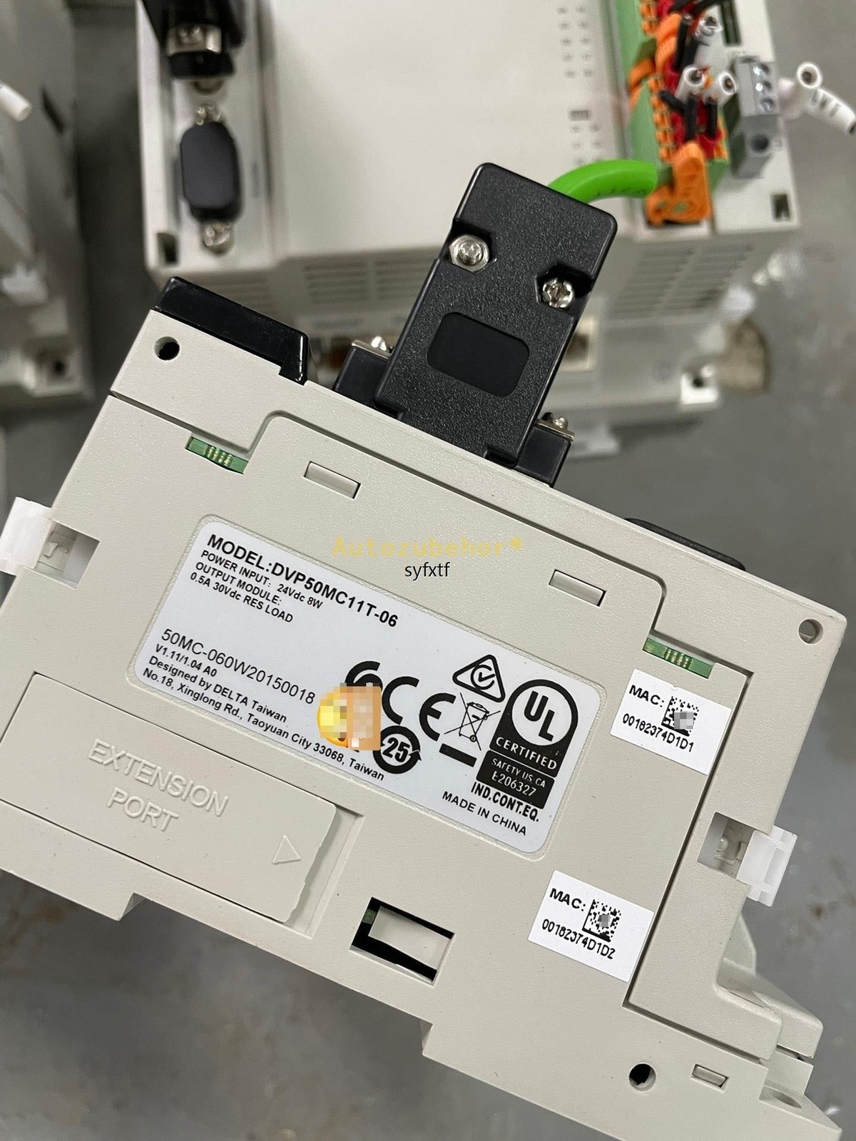 Disassembly part MC series motion controller DVP15MC11T-06 #cv