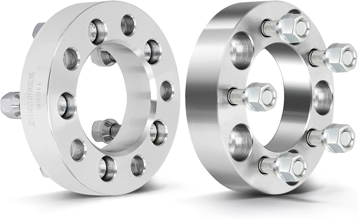 ECCPP 2PCS 1.25" (32Mm) 5X4.75 to 5X4.5 Wheel Spacers Adapters 5 Lug 5X4.75 to 5