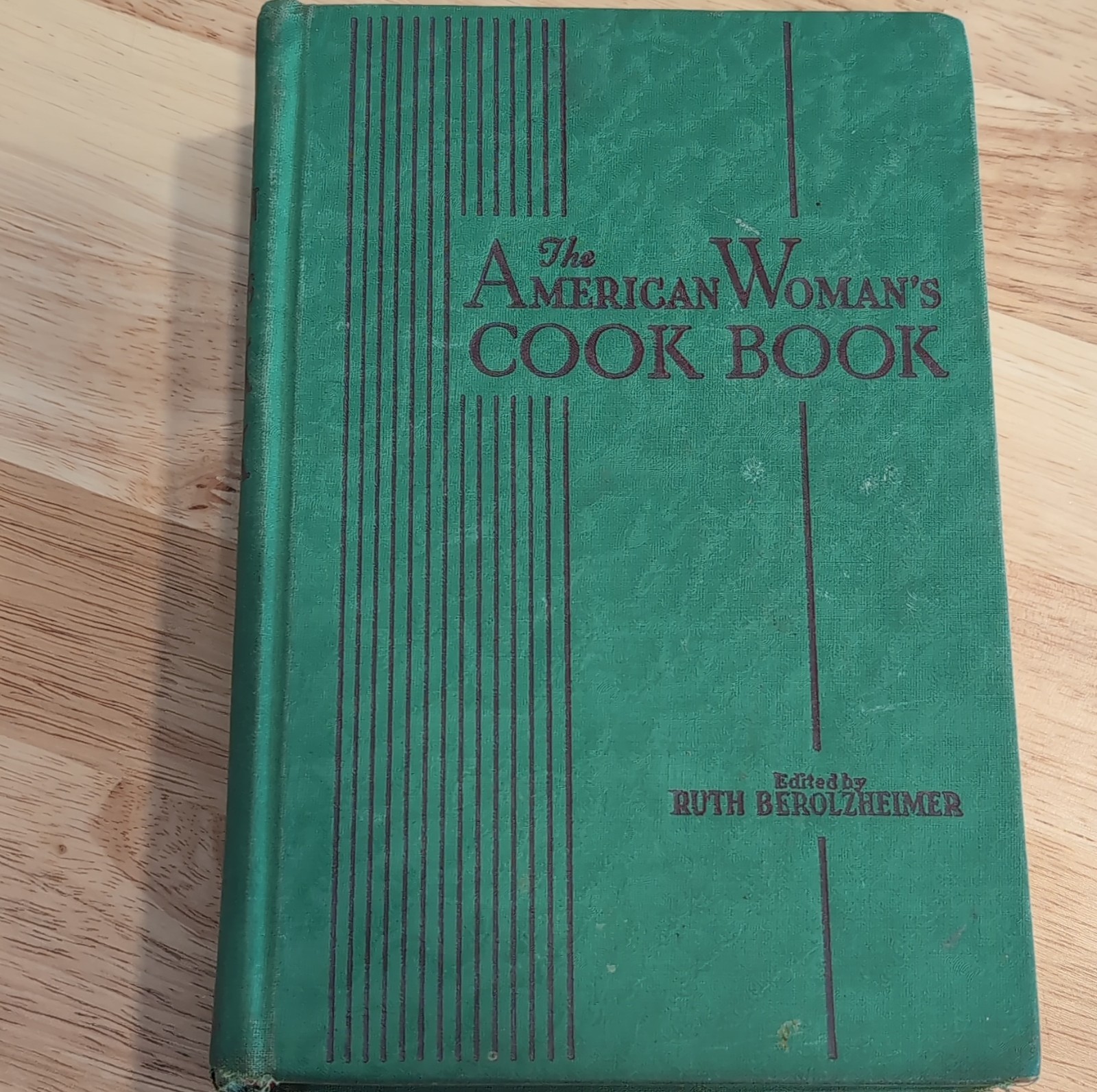 The American Woman's Cook Book Ruth Berolzheimer 1947 Illustrated Hardcover