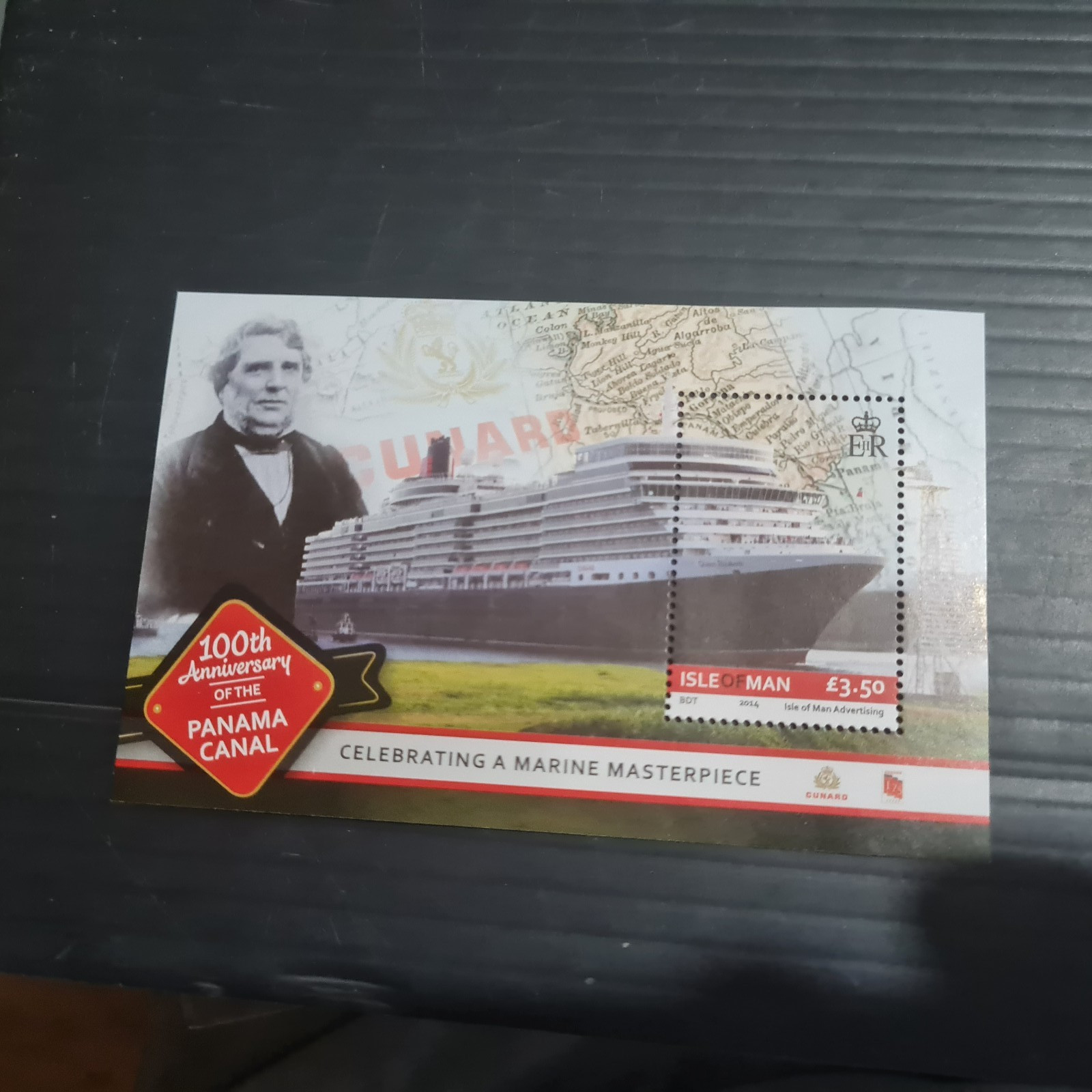ISLE OF MAN 2014 SG MS1924 PANAMA CANAL MNH