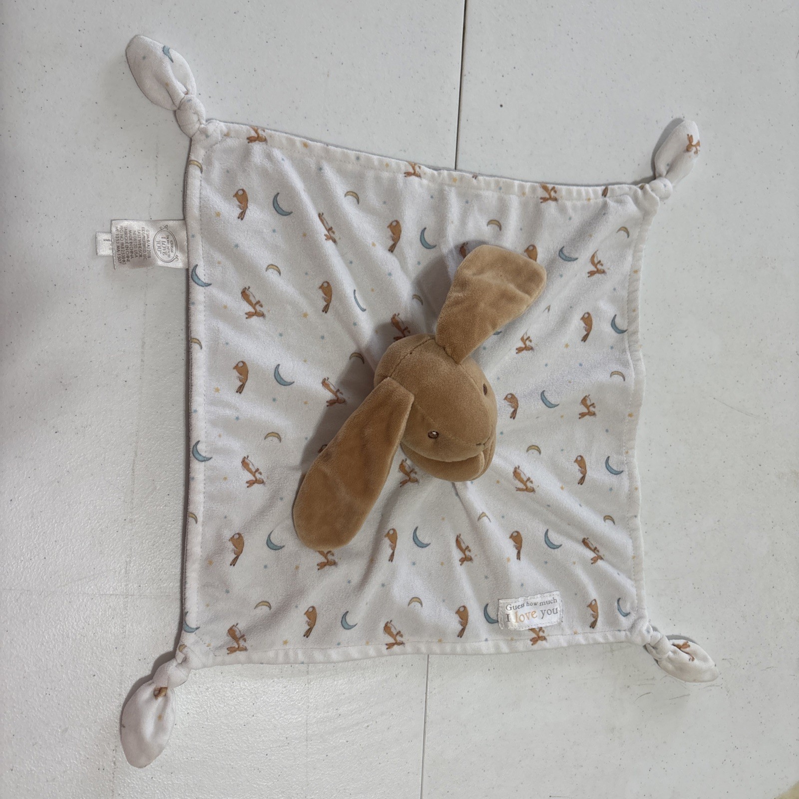 Kids Preferred Guess How Much I Love You Rabbit Baby Lovey Security Blanket