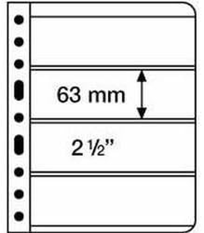 VARIO 4S Stamp Stock Pages-5 Pages
