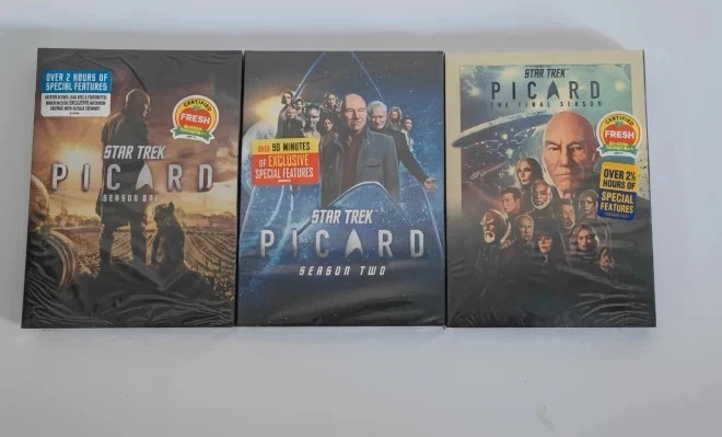 Star Trek Picard: the Complete Series Season 1-3 (DVD, 10-Disc ) Region 1 NEW US