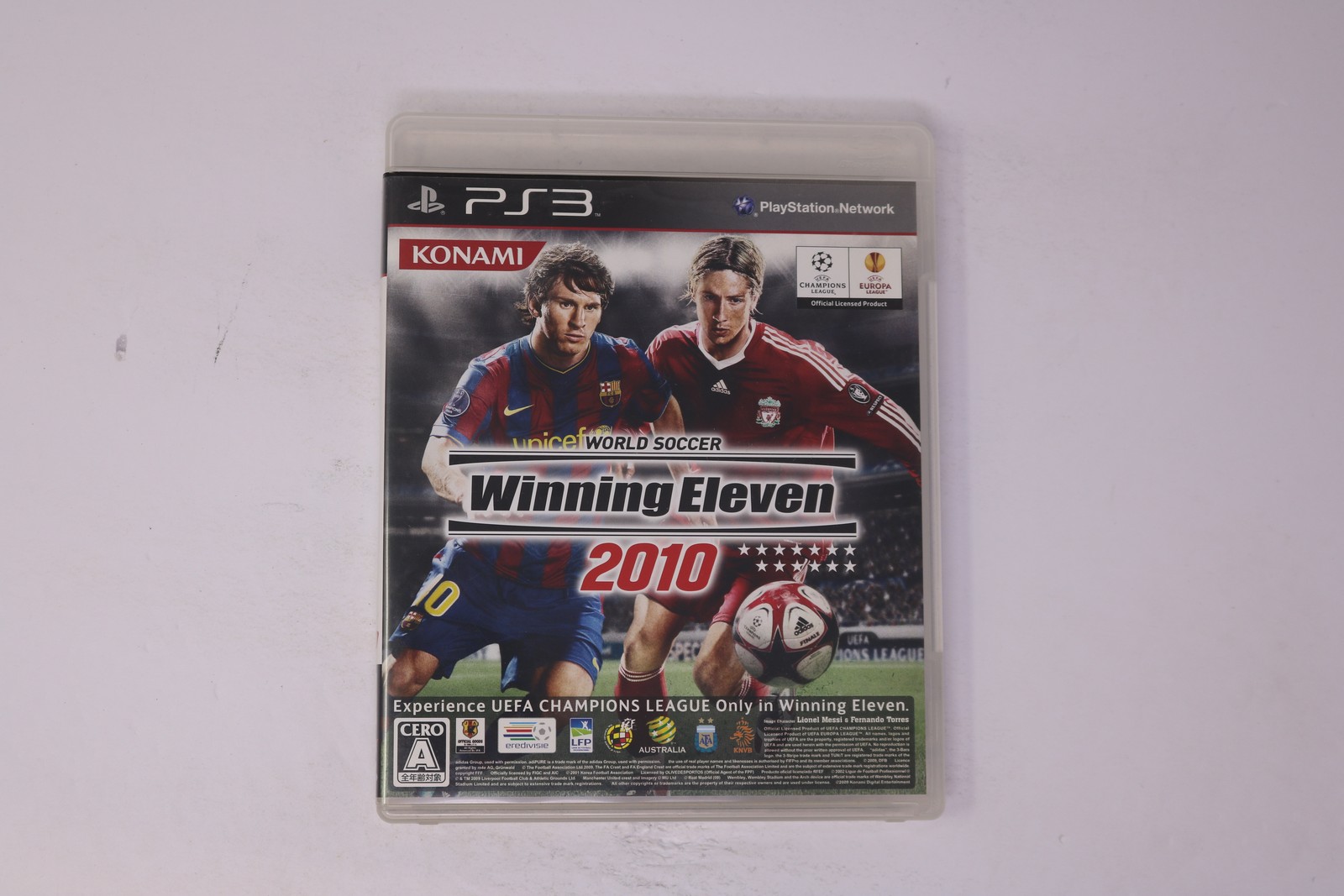 Winning Eleven 2010 World Soccer PS3 (Japan) JPN