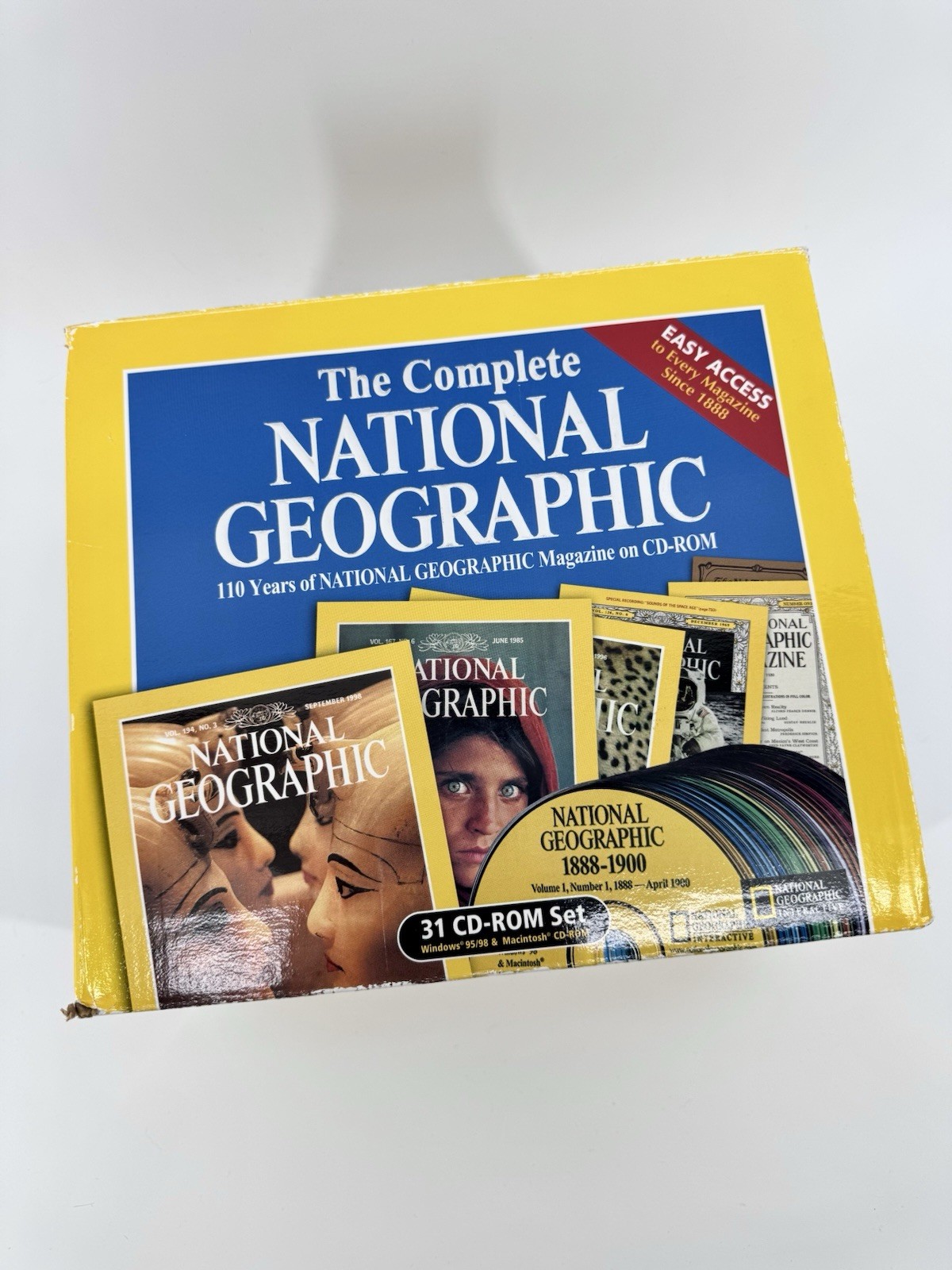 National Geographic Magazine: The Complete Archive 1888-1998 31 CD-ROM Set