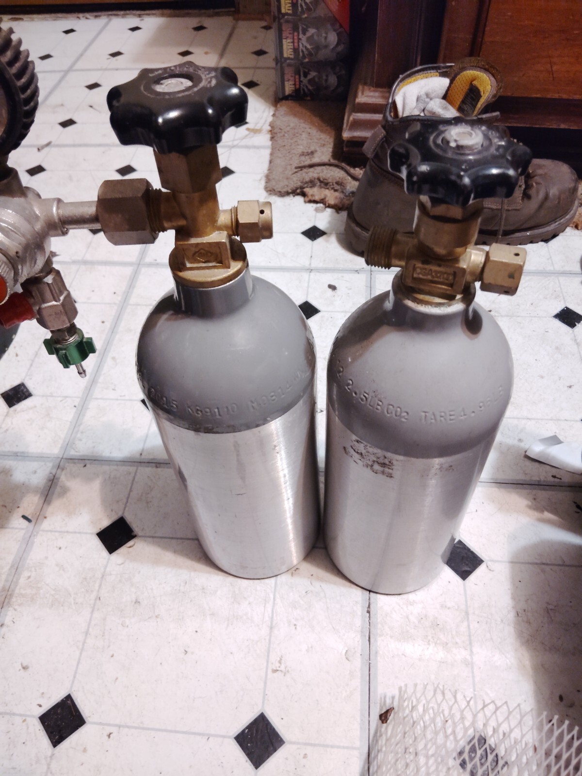 Carbon Dioxide Bottles 