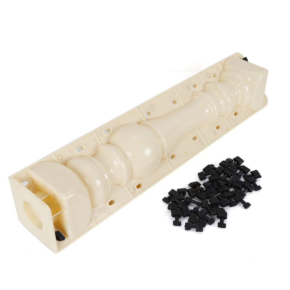 Balustrade Mold, 2PCS Roman Column Balustrade Molds, 27.6 Inch Concrete Plaster