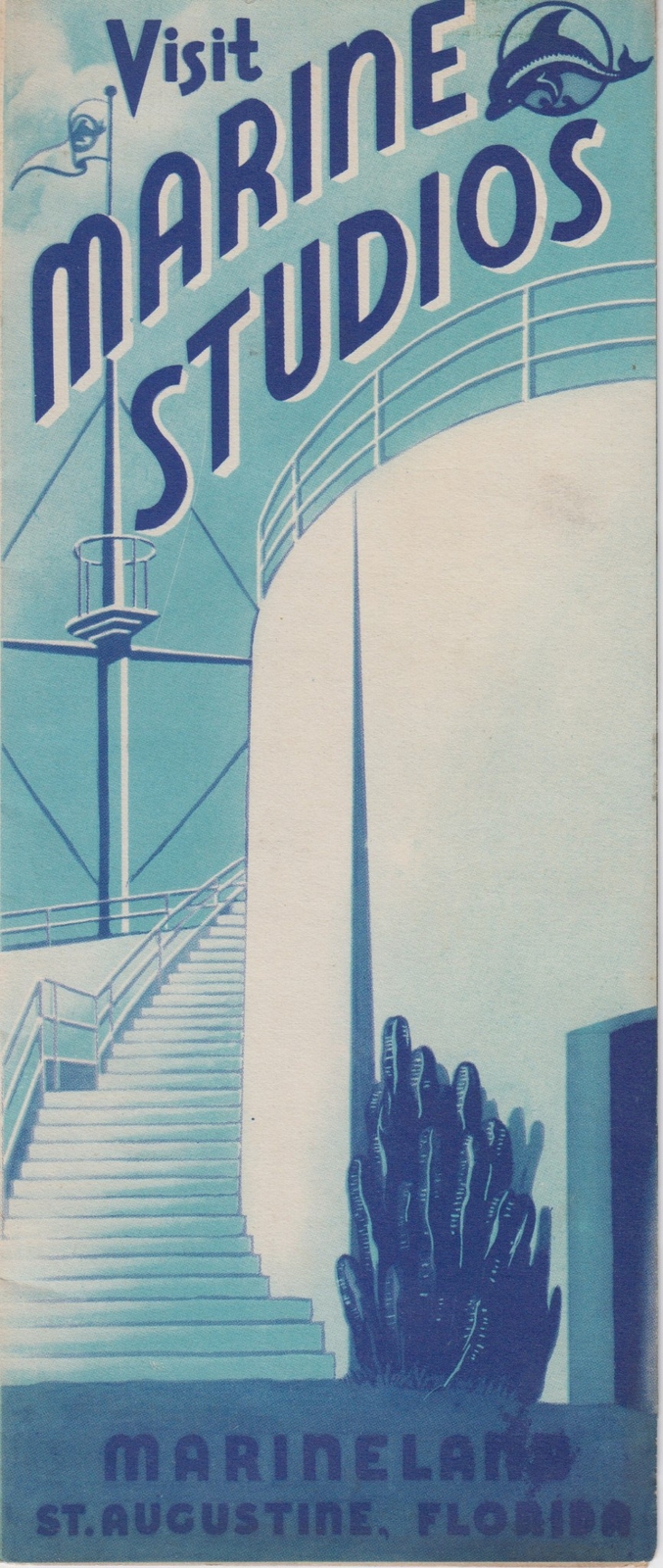 VISIT MARINE STUDIOS - Marineland St. Augustine, Florida circa late 1950's