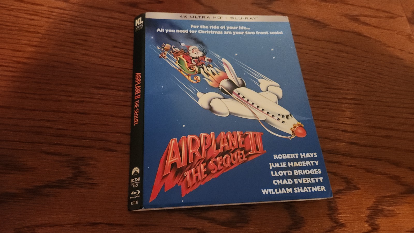 Airplane II 4K Bluray Slipcover Only slipcase NO discs