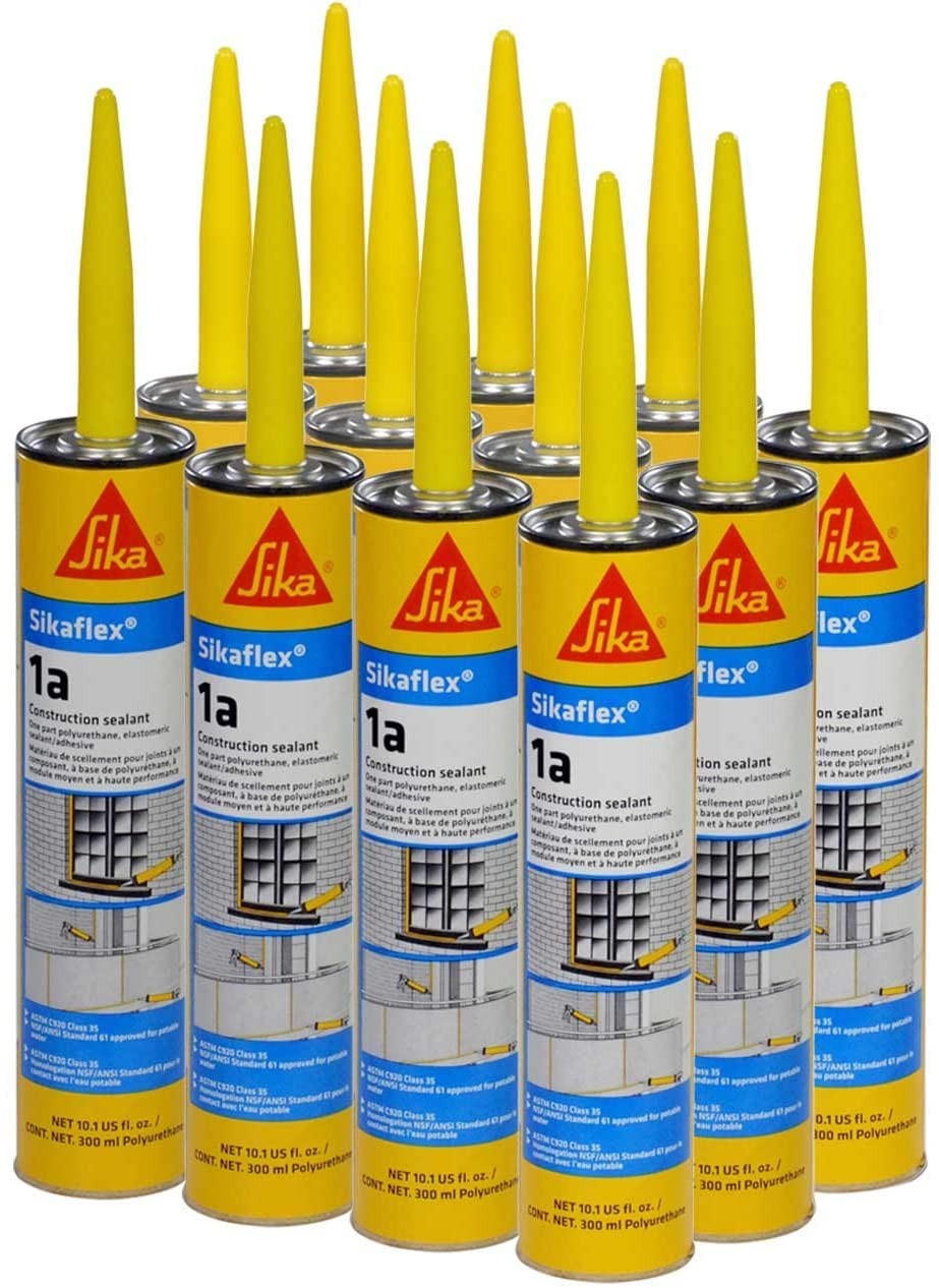 Sikaflex 1A Concrete Masonry Sealant Limestone 10 oz Pack Component Flexible
