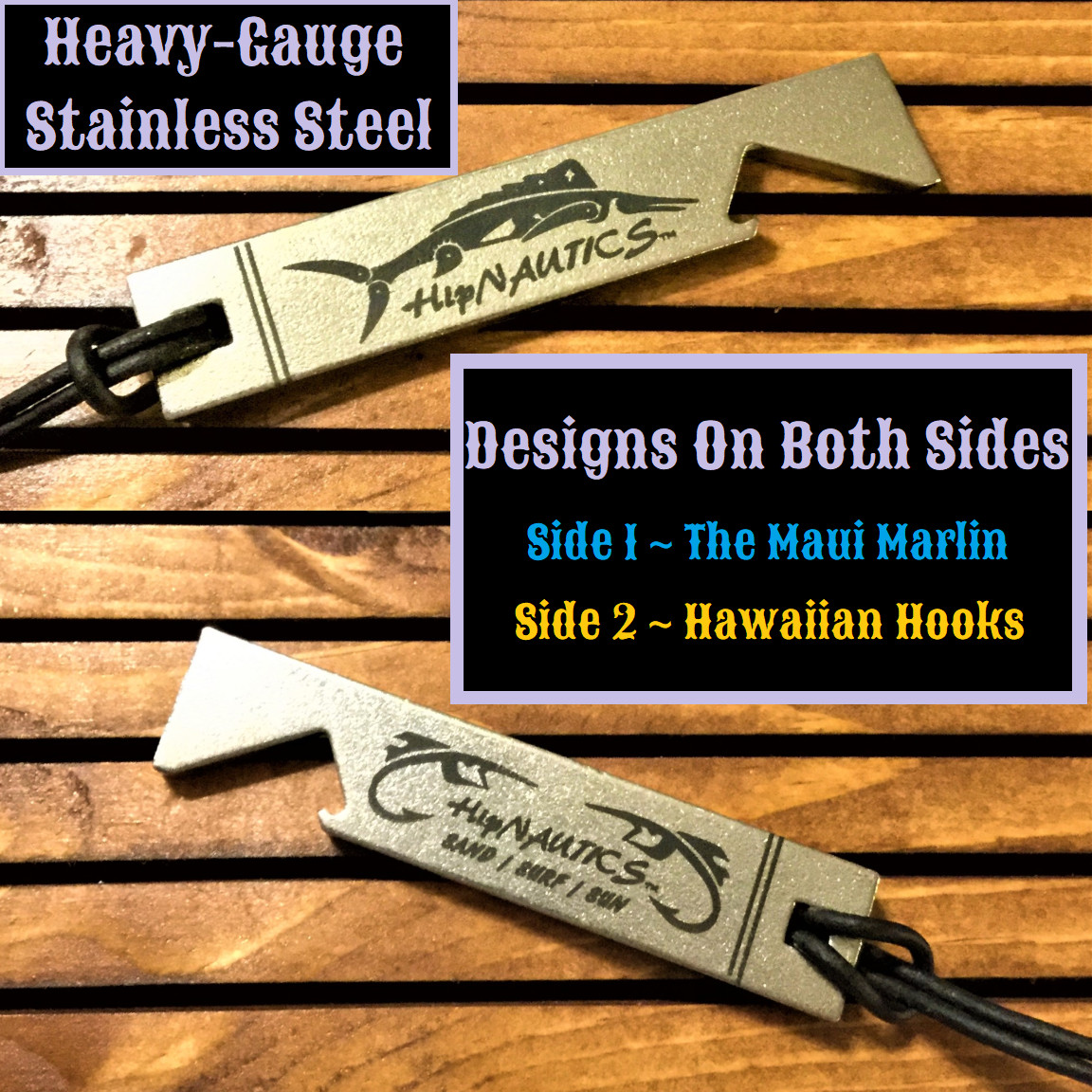 NEW MARLIN BOTTLE OPENER Stainless Steel Fishing Hook Keychain Beer Bar Tool