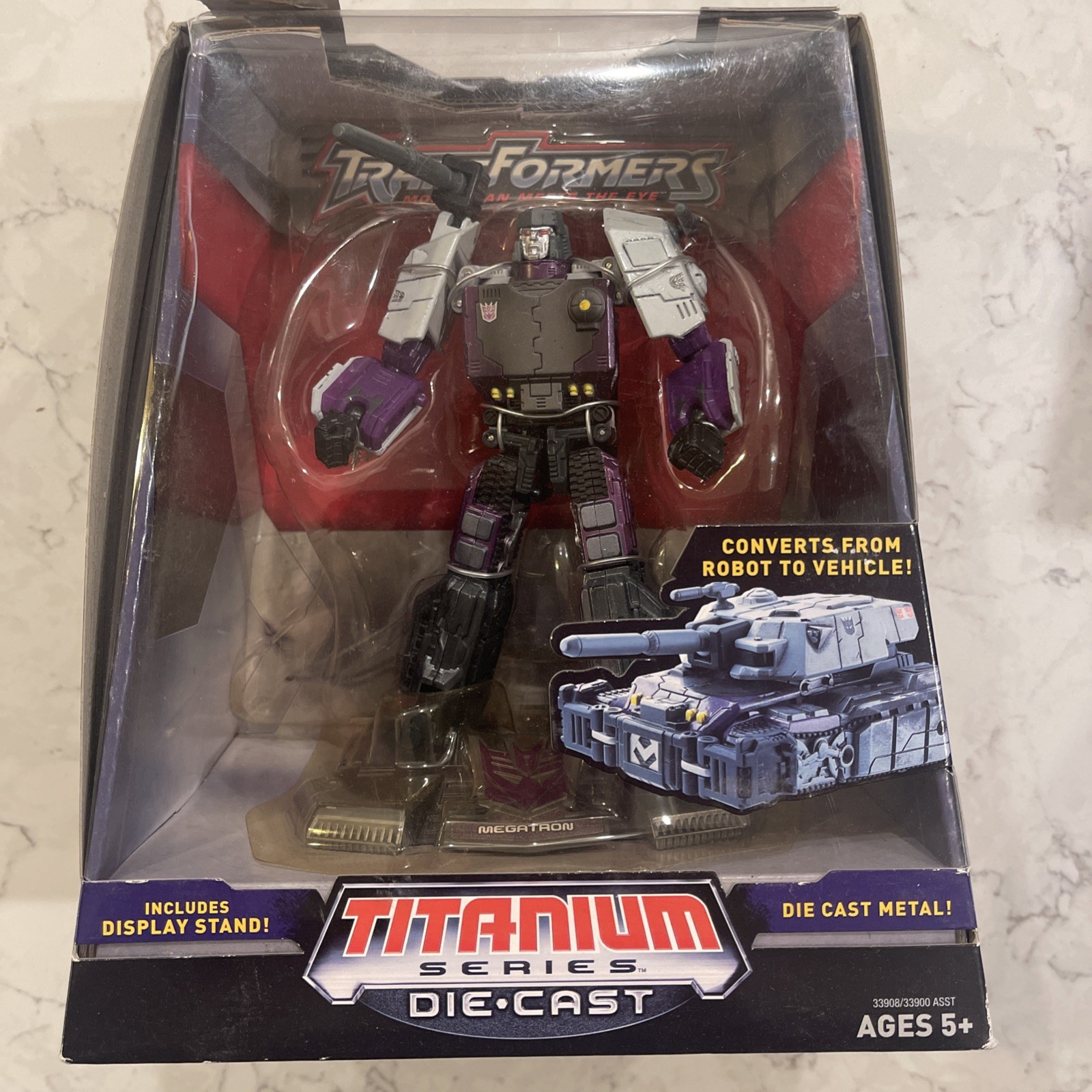 Transformers Titanium Series Die Cast Megatron galoob Micro Machines/see dscrpt