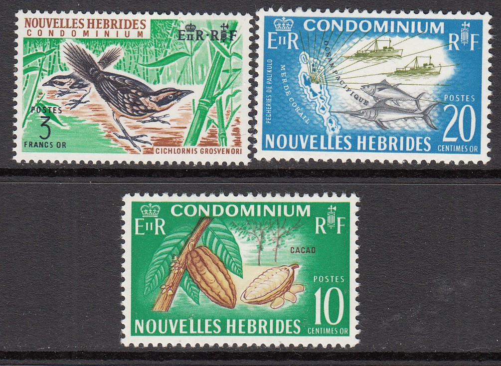 New Hebrides Mail Yvert 273/75 ** Mnh Fauna - Birds