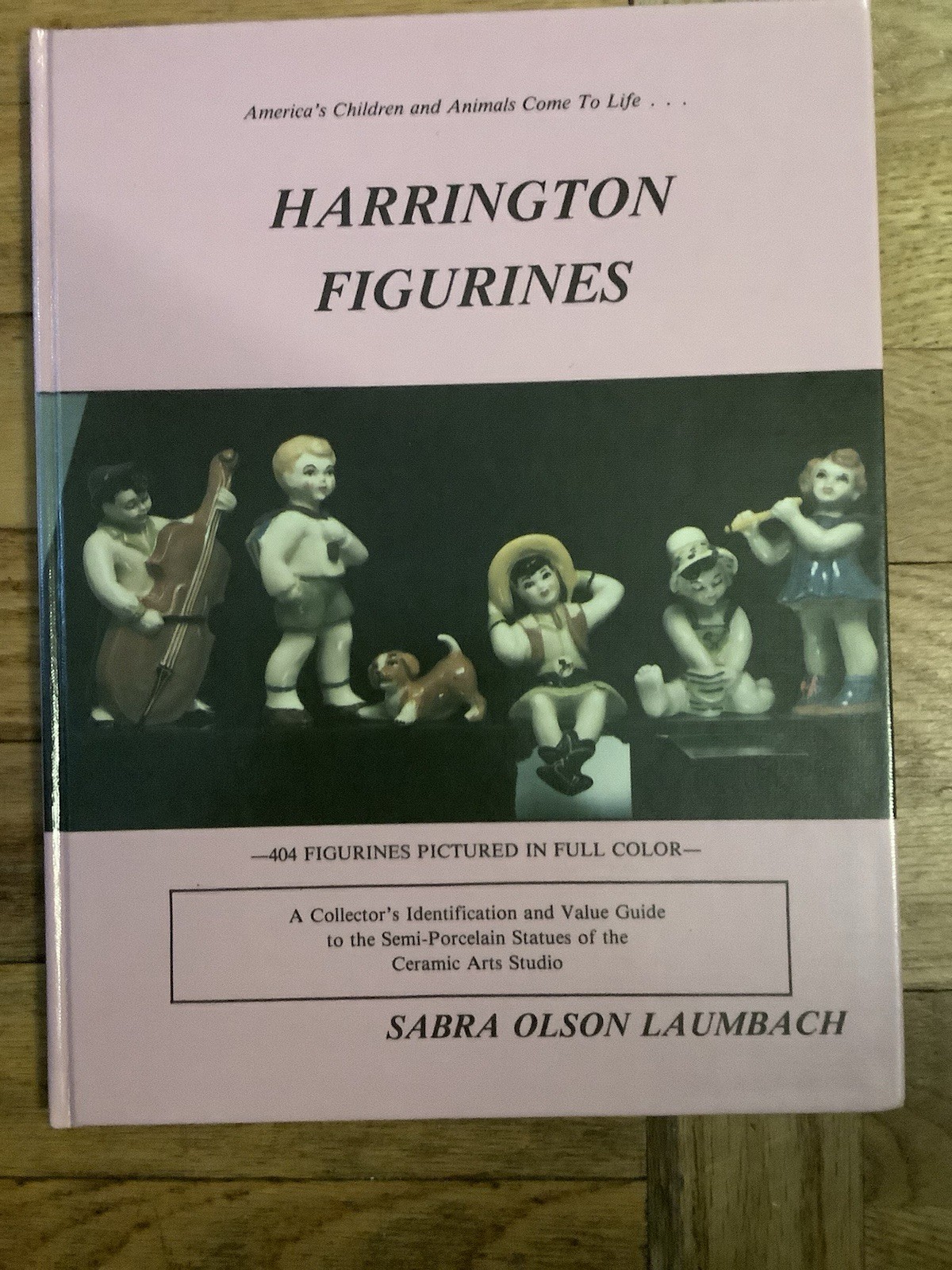 Harrington Figurines Book Ceramic Art Studio Book