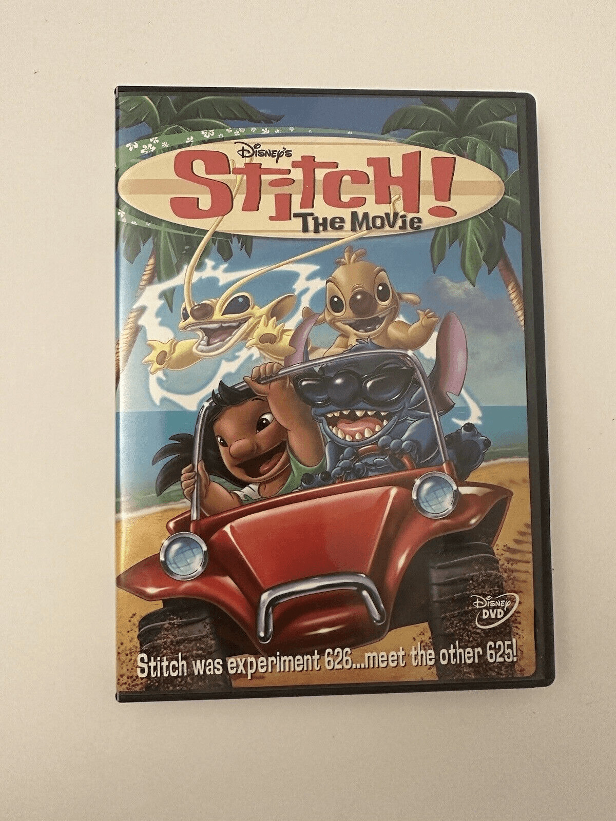 Disney's STITCH! The Movie - DVD with Bonus Features and Poster