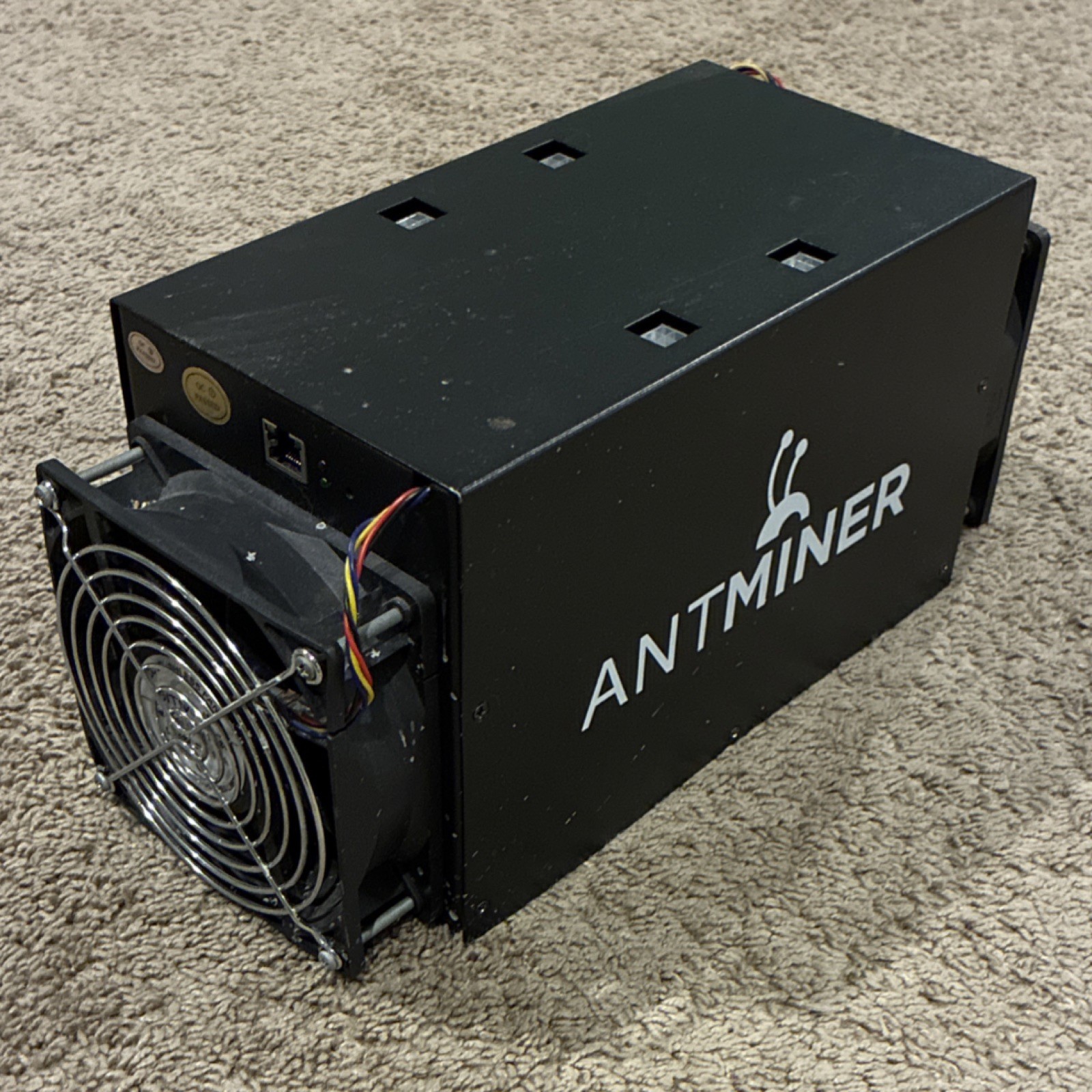 Bitmain Antminer S3 ASIC SHA-256 Bitcoin Virtual Currency Miner MPN S3